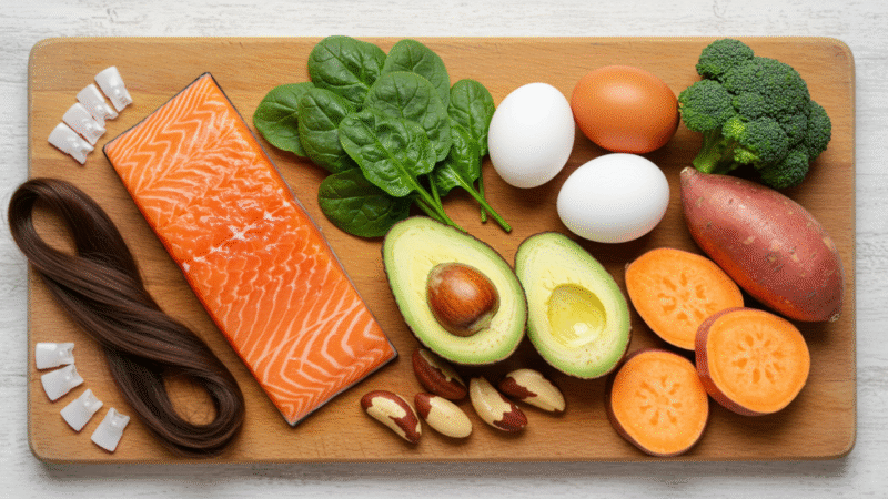 6 Alimentos que Aceleram o Crescimento do Cabelo