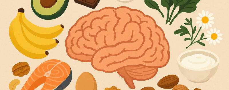 🧠 10 Alimentos Para a Saúde Mental: O Que Comer Para Ter Mais Equilíbrio Emocional