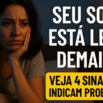 Seu sono está leve demais?