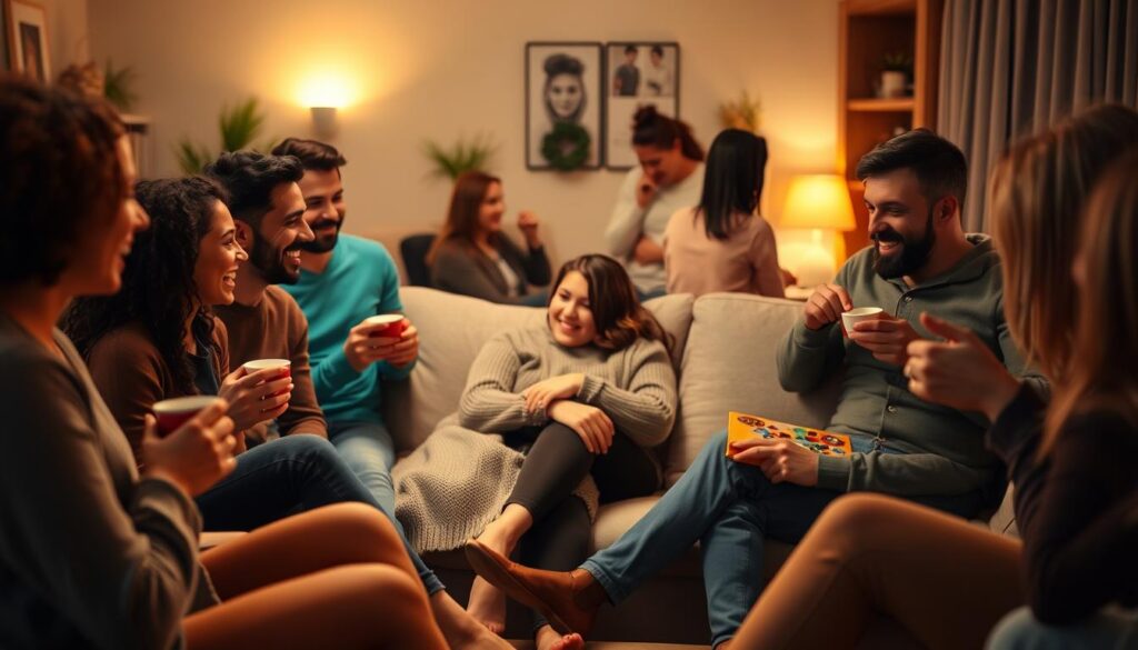conexões sociais