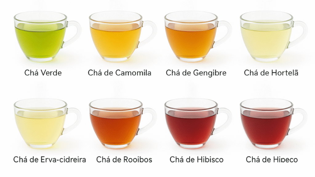 7 Chás e Infusões que Você Deveria Beber com Mais Frequência