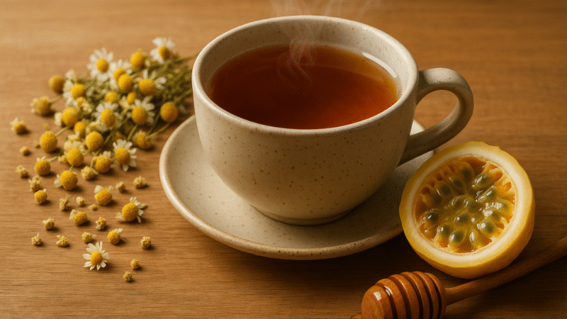 Chá de Camomila com Maracujá: Receita Natural