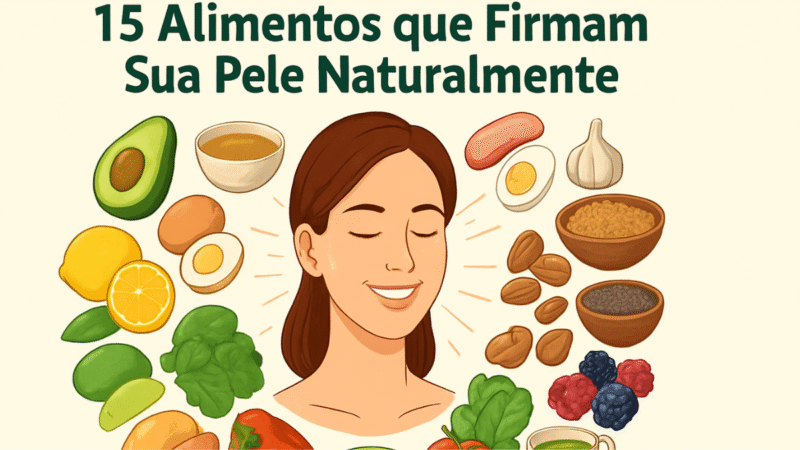 Colágeno Natural: 15 Alimentos Poderosos que Firmam Sua Pele Sem Gastar Muito (Guia 2025)