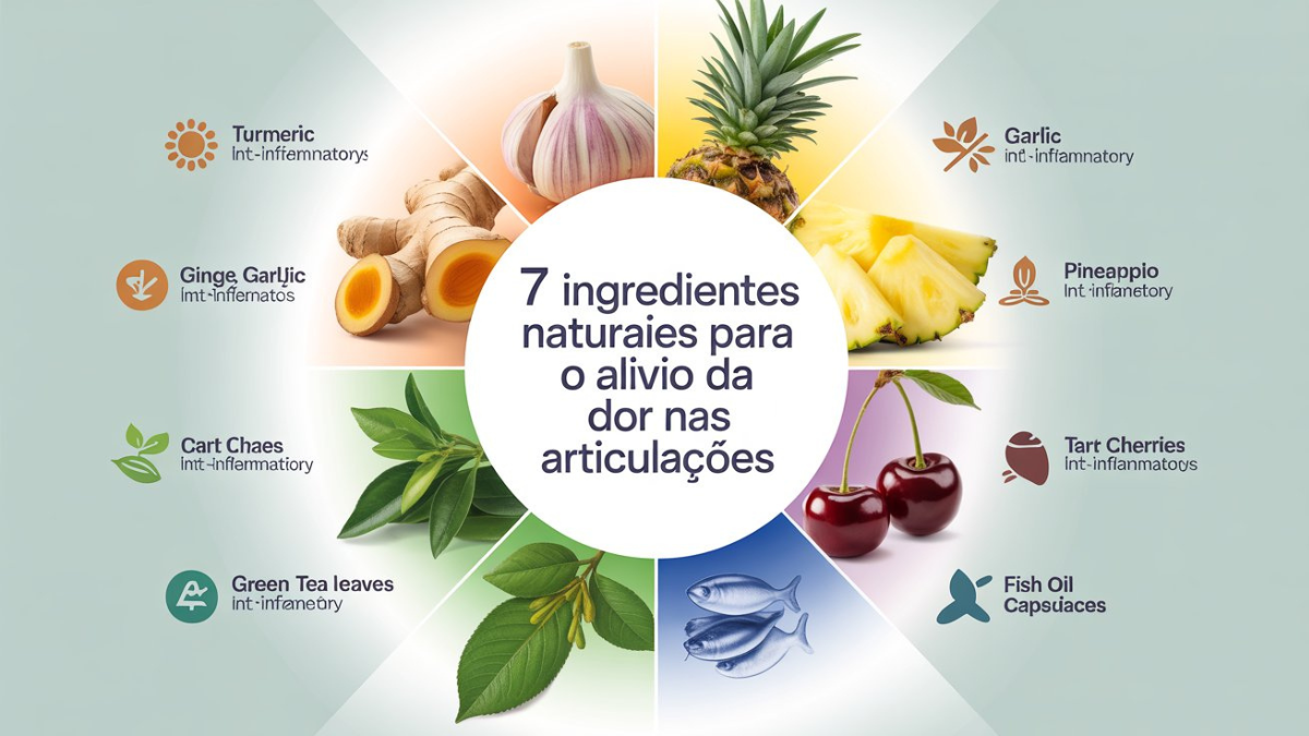 Como Aliviar Dores nas Articulações com Ingredientes Naturais