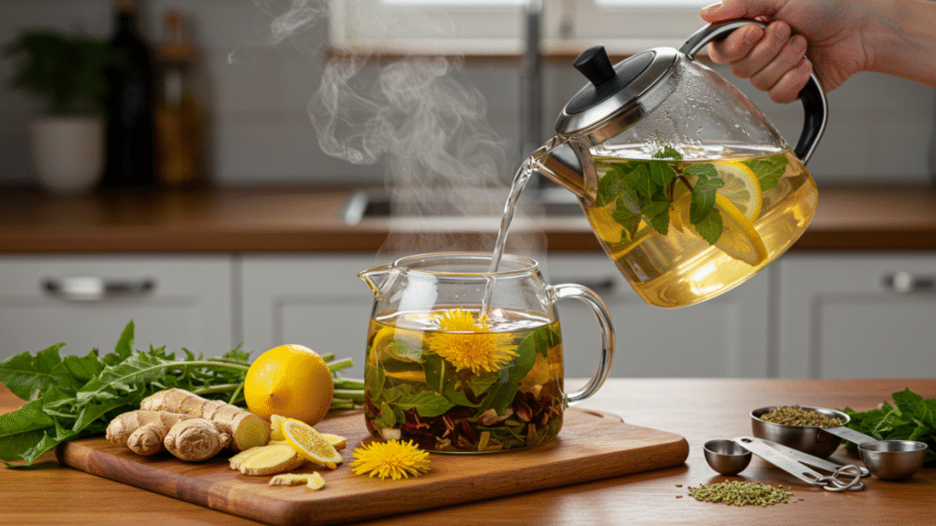 Os 7 Melhores Chás para Desinchar: Receitas Científicas que Funcionam