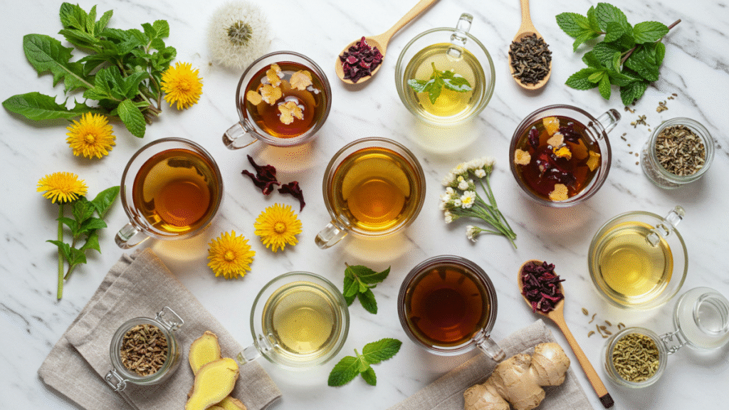 Os 7 Melhores Chás para Desinchar: Receitas Científicas que Funcionam