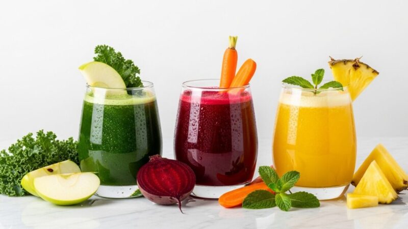 3 Receitas de Sucos Detox Para Emagrecer Rapidamente
