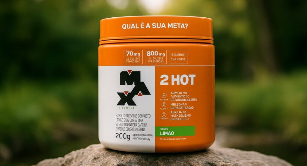 2 Hot Max Titanium para que serve: energia, foco e performance em um só produto