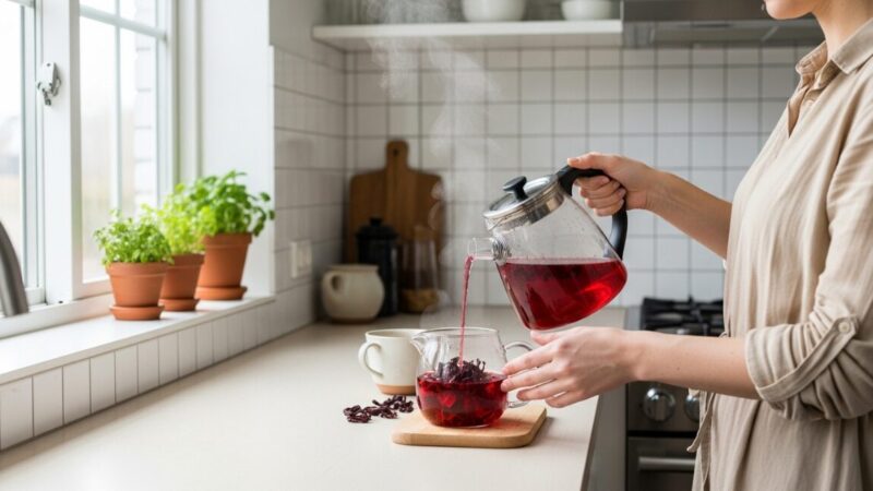 Como Preparar Chá de Hibisco para Perder Barriga em 7 Dias