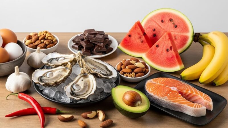 Alimentos Que Aumentam a Libido Masculina: Guia Completo e Natural