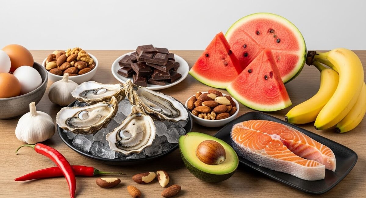 Alimentos Que Aumentam a Libido Masculina: Guia Completo e Natural